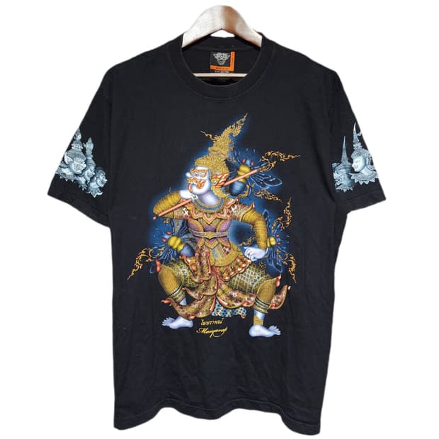 Rock Eagle Graphic Oriental Cotton T