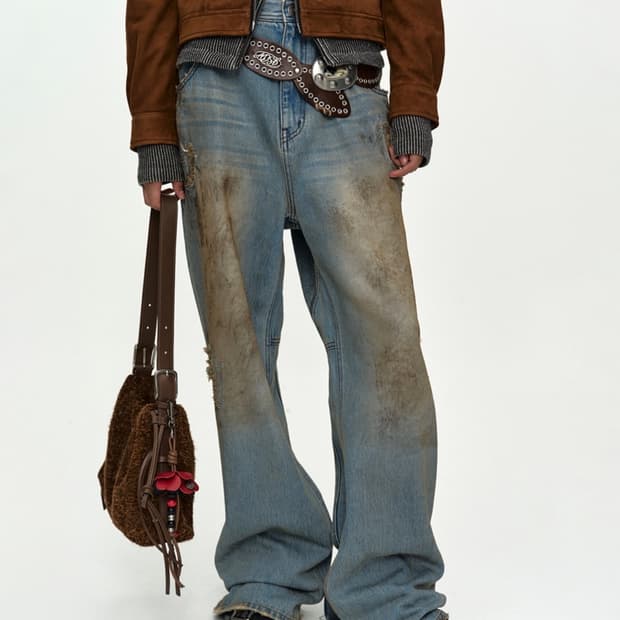 앤더슨벨 디스트로이드 데님팬츠26