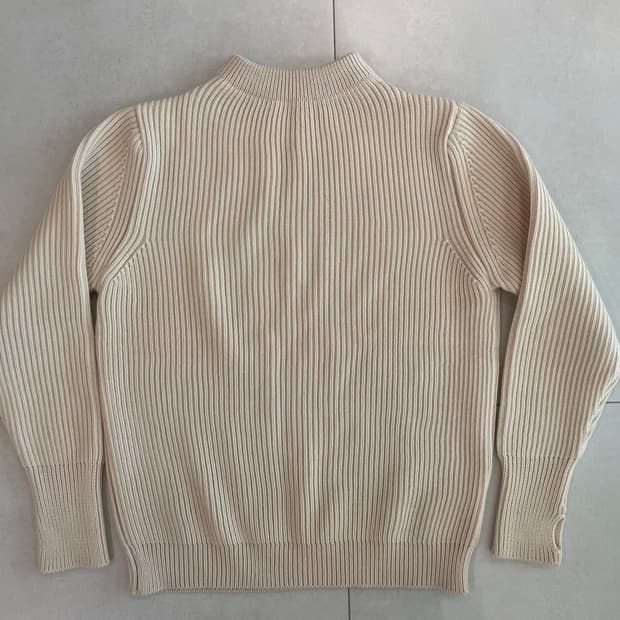 안데르센안데르센 네이비 크루넥 아이보리