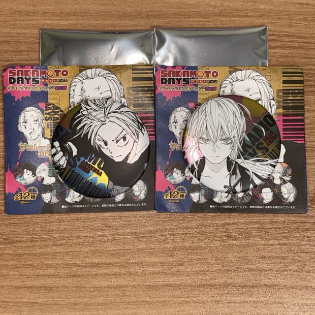 단순개봉 사카모토데이즈 원화 디콜렉션 캔뱃지 2탄 아카오 아키라 신 랜덤
