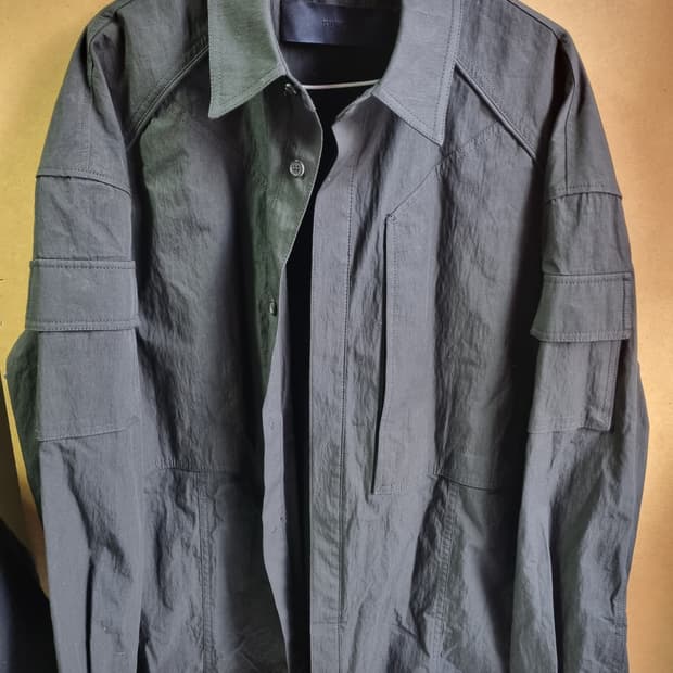 준지 남성 셔츠 자켓 