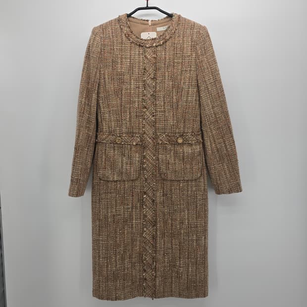 M.FEIN 울 트위드 원피스 XS