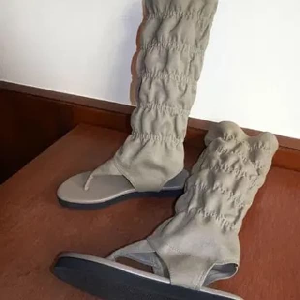 택포) dancho 단초 샵책갈피 쪼리부츠 flow split boots