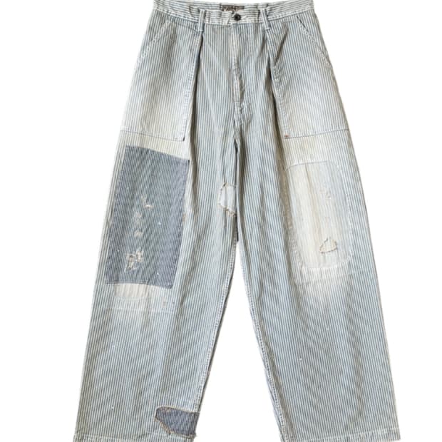 캐피탈 리버티 히커리 퍼티그 배기팬츠 러쉬필드 리메이크 히코리