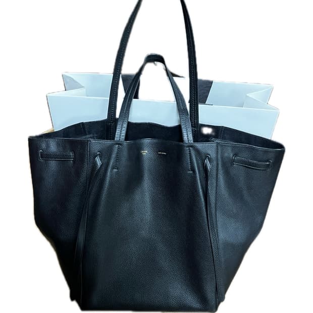 셀린느 카바스 팬텀 블랙 큰사이즈 + 사몰가 이너백