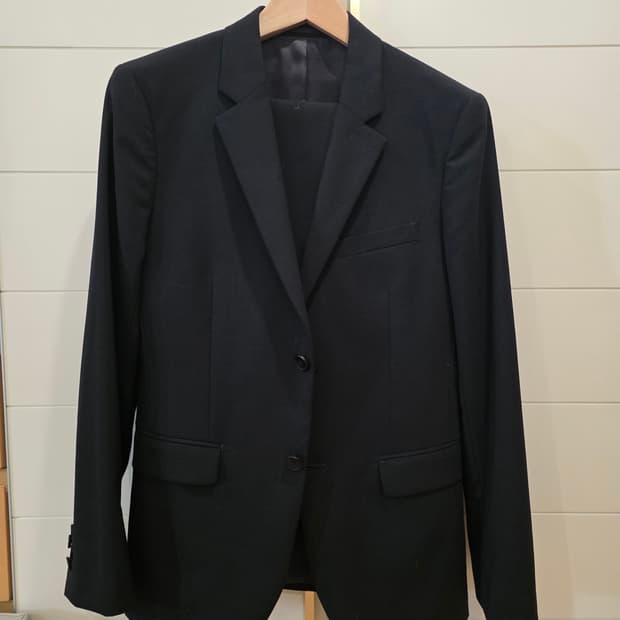 Theory 남성 블랙 정장 36 SHORT 28