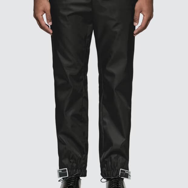 프라다 나일론 패치 트랙팬츠
