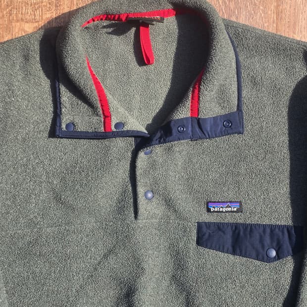 파타고니아 신칠라 스냅티 니켈 네이비 L 헤비웨이트