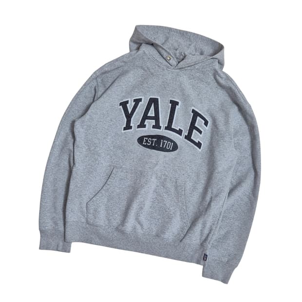 YALE 예일 빅로고 후드티