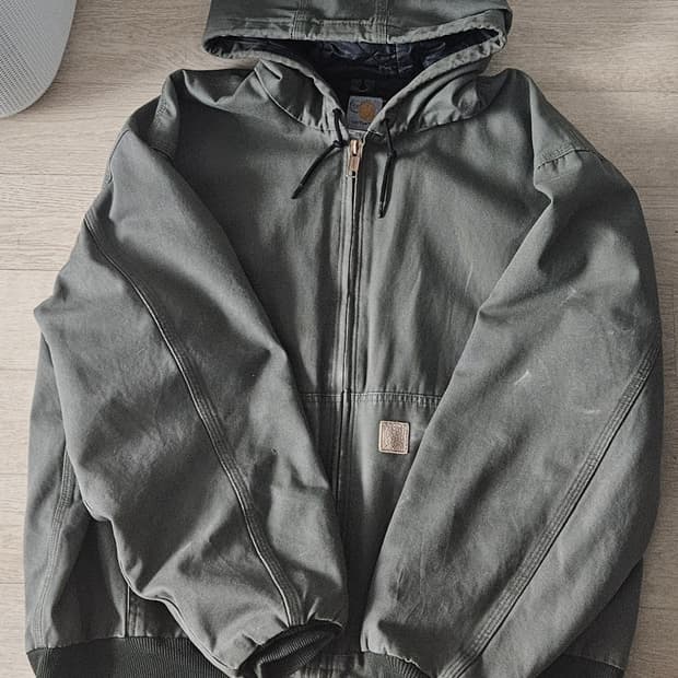 칼하트 j130 덕액티브 모스 그린 2xl