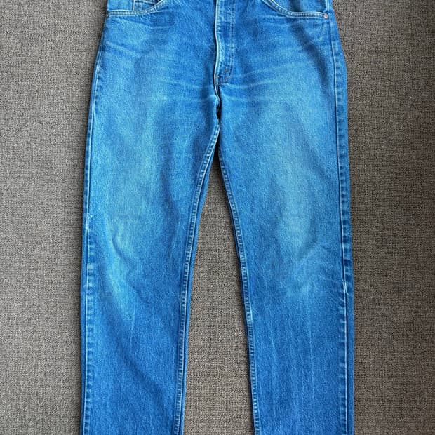 80~90 Made in usa orange tab 505 levis