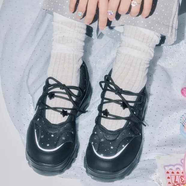 오찌X유희 로미타 플랫폼 발레리나 메리제인 FLOTGA1W84