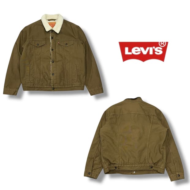 리바이스 셰르파 브라운자켓 s08729