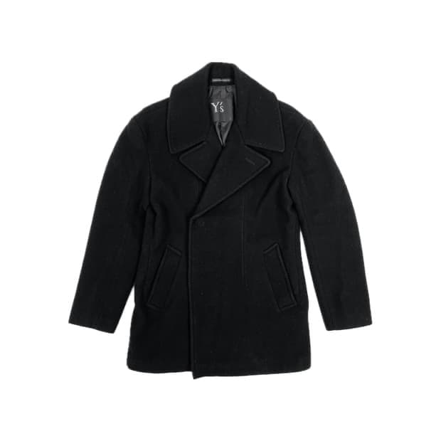 Yohji Yamamoto Y’s 울 피코트