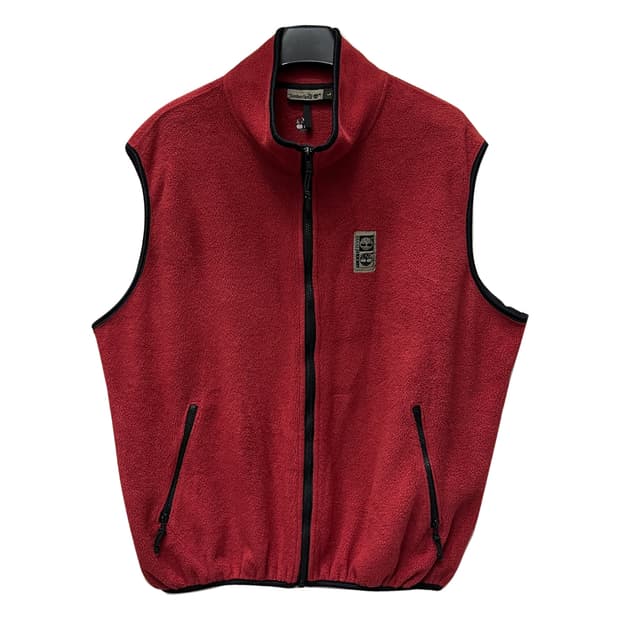 90s Made in USA 팀버랜드 플리스 베스트 조끼 L
