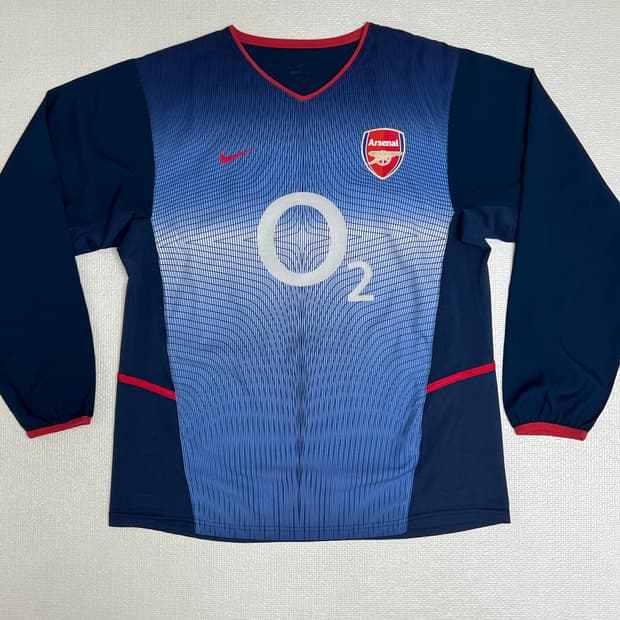02/03 나이키 아스날 어웨이 롱슬리브져지 앙리마킹유니폼 M사이즈