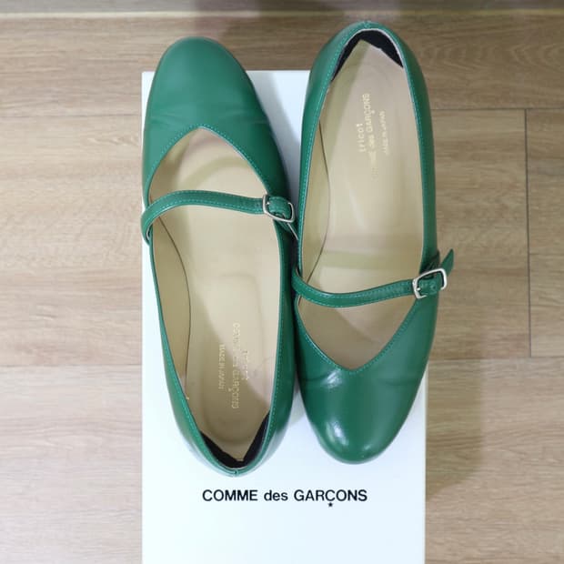 Tricot Green Mary Jane