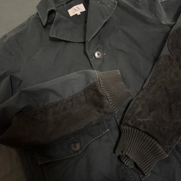 아르마니 익스체인지 빈티지 코튼 자켓 m