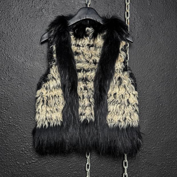 Real Lamb Fur Vest
