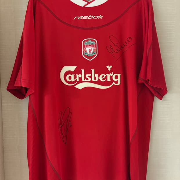02-04 리버풀 홈 정품 싸인 유니폼 해리키웰 마킹