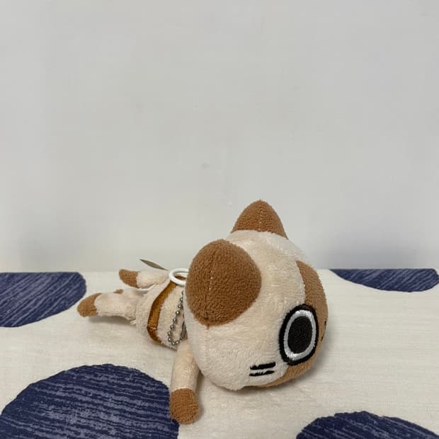 다리 파닥파닥 덜덜이 몬스터헌터 아이루 고양이 인형 키링