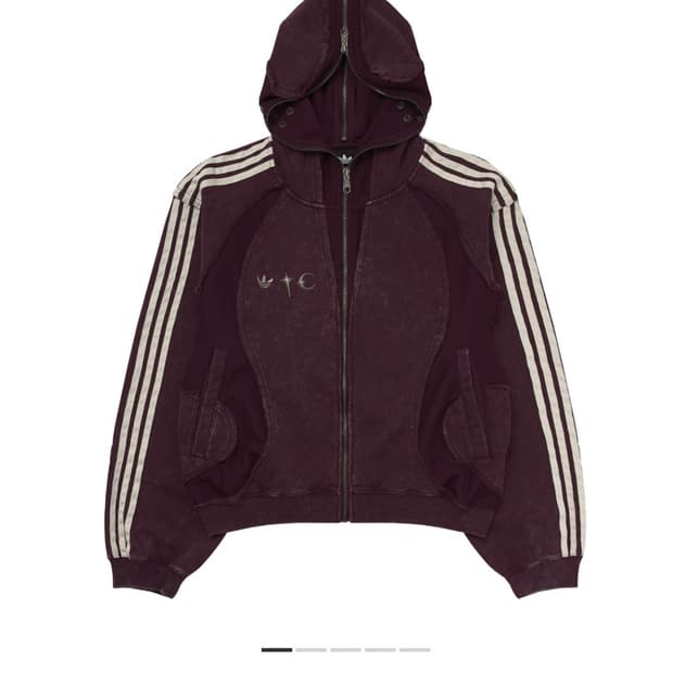 떠그클럽 아디다스 후드집업 M