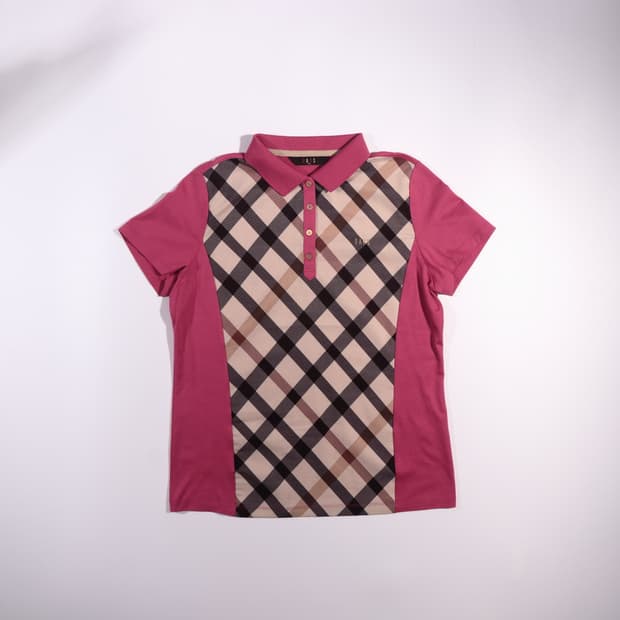 닥스 체크 카라티셔츠 B519