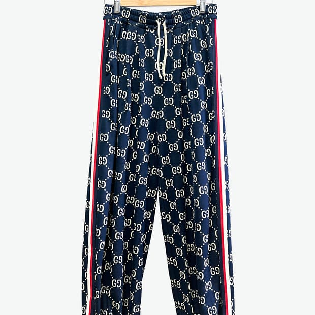 [S/매장판] 구찌 GG 자카드 트레이닝 트랙 팬츠 바지