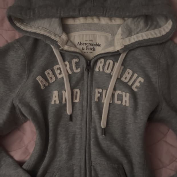 아베크롬비 슬림핏 후드집업 