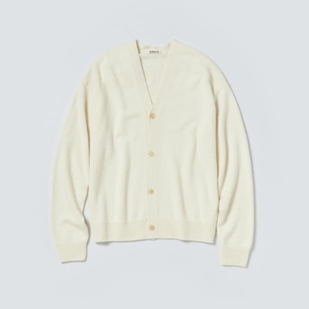 오라리 베이비 캐시미어 니트 가디건 내츄럴 화이트 4사이즈 판매합니다