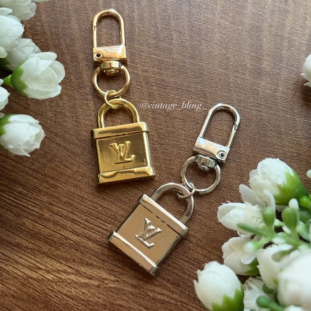 루이비통 패드락 백참 키링 키체인