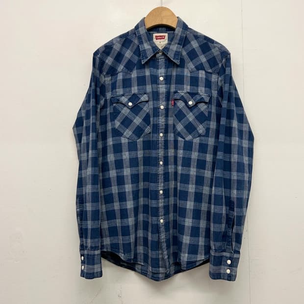 리바이스 체크 웨스턴 셔츠