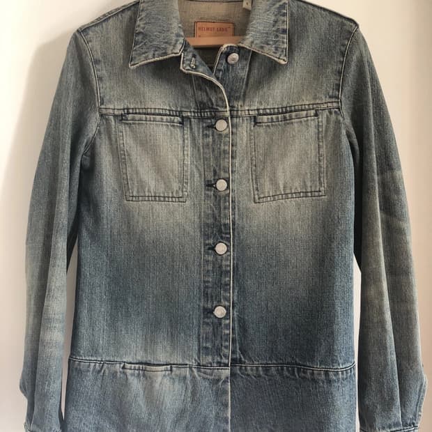 헬무트 랭 빈티지 워시드 데님 자켓