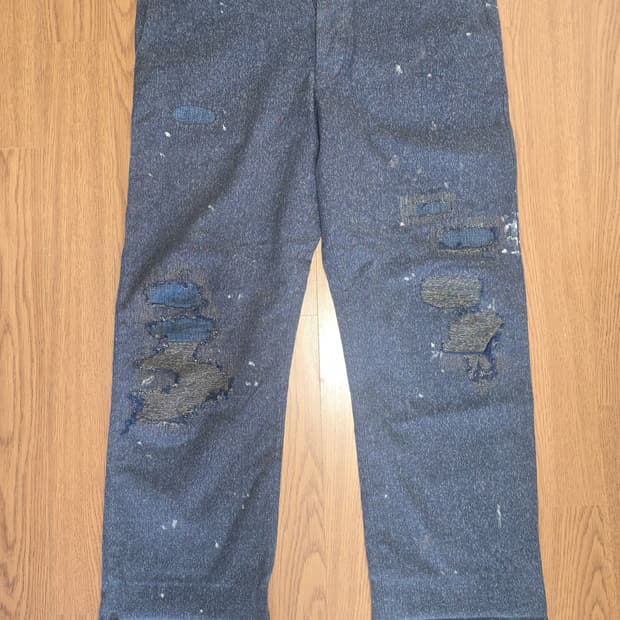 ​[RRL] 더블알엘 신치백 빈티지 더티 워싱 데님 (34x32)