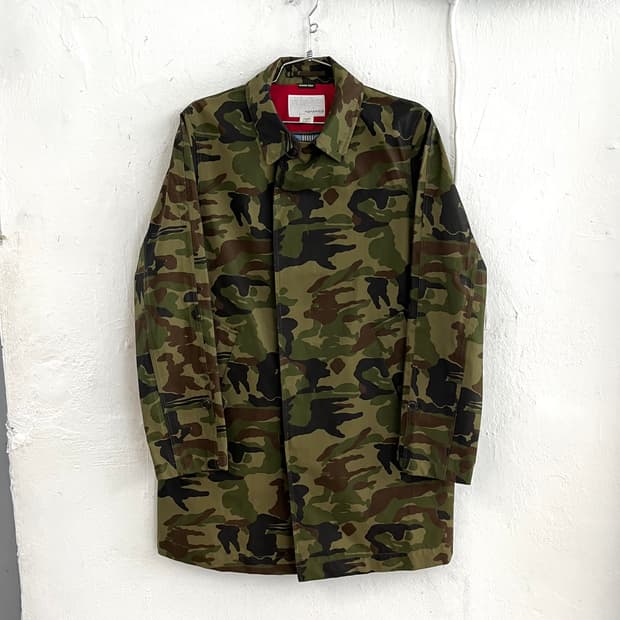 나나미카 2015FW 고어텍스 카모 밀리터리 코트