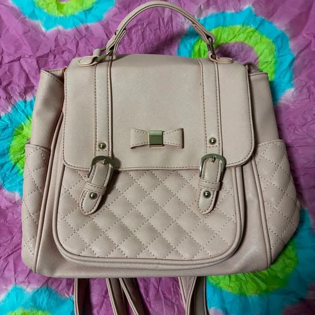 리즈리사 리즈멜로 쿠키 리본 백팩 히메갸루 라떼갸루 가방