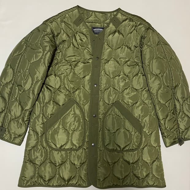 프리즘웍스 라이너 깔깔이 자켓 M 올리브