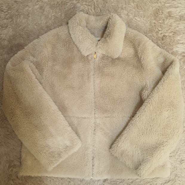 미엘 퍼 자켓 상태 굿  사이즈 55~66