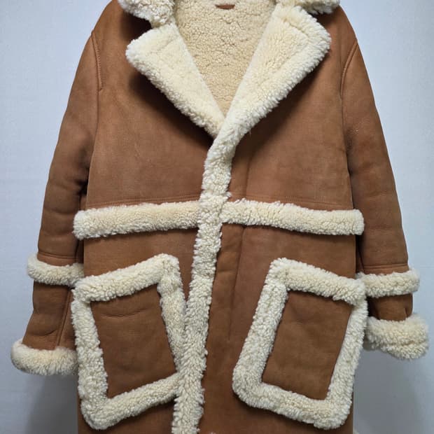 아크네 스튜디오 롱 무스탕 자켓 정품