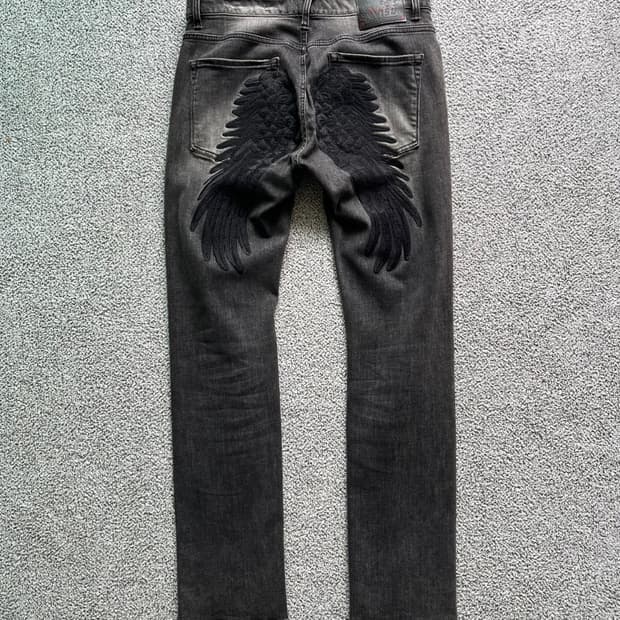 Evisu . 에비수 "narrow wings" no.5 데님팬츠