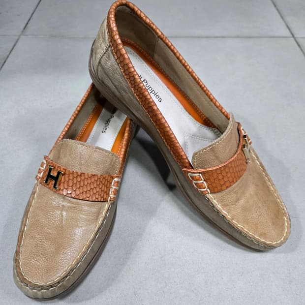 허시파피 여성 로퍼 드라이빙슈즈 245mm