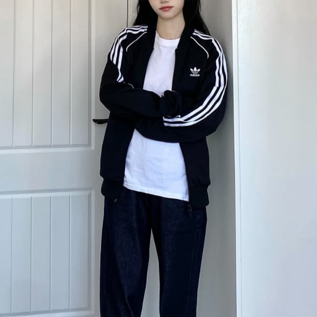 [90]아디다스 슈퍼스타 트랙탑