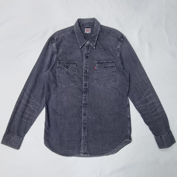 리바이스 데님 웨스턴 셔츠 M _ 남성