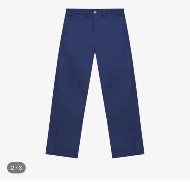 (구매) asien poket midnight blue pants