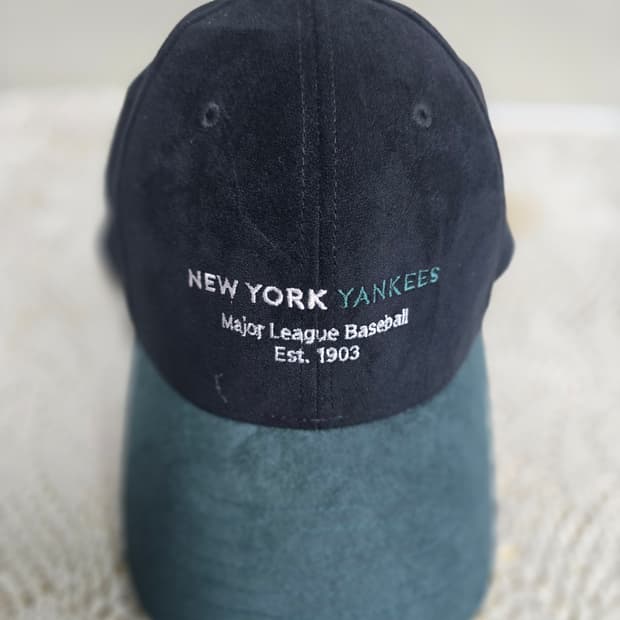 엠엘비 뉴욕양키즈 베이스볼 볼캡(스웨이드소재)