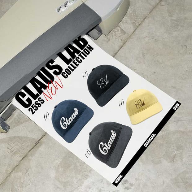 택포 CLAUS APPLIQUE CAP NAVY