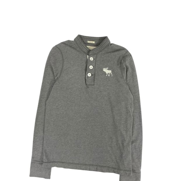 아베크롬비 버튼 롱 슬리브리스