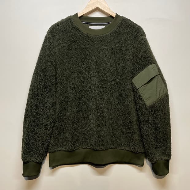 CKJ 캘빈클라인진 플리스 맨투맨