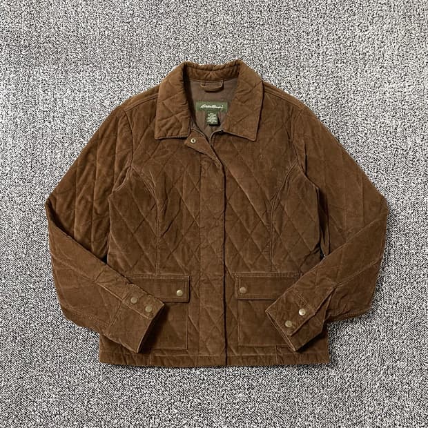 빈티지9. 에디바우어 Eddie Bauer 퀼팅 코듀로이 자켓 점퍼