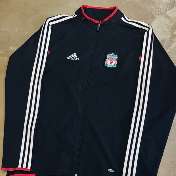 2XL 아디다스 리버풀 블랙 트렉탑